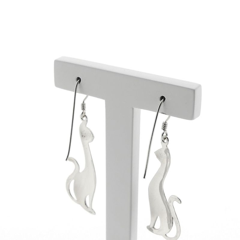 Image 4 of Silver earrings | Siamese