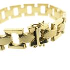 Image 3 of Gold Bismarck link bracelet