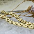 Image 2 of Golden Bismarck link necklace.