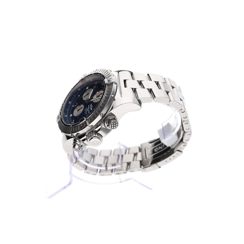 Image 9 of Breitling Super Avenger 'Blue' A13370; Chronograph men's watch