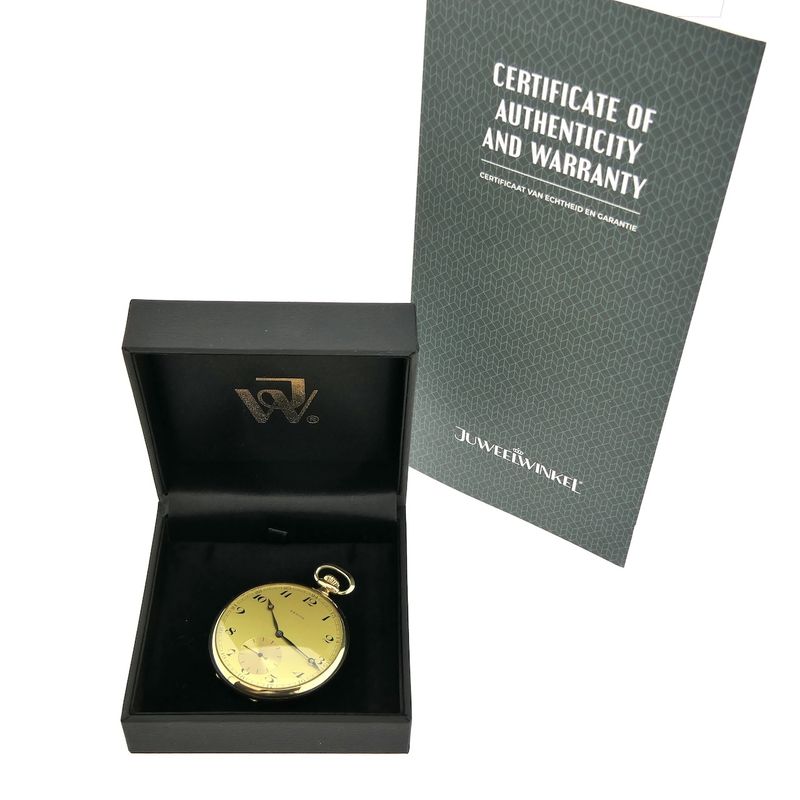 Image 18 of Zenith Antique 14k gold pocket watch; N.V. Hoek's Oxygen Factories