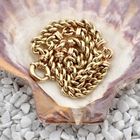 Image 5 of Two-tone gold gourmet link necklace