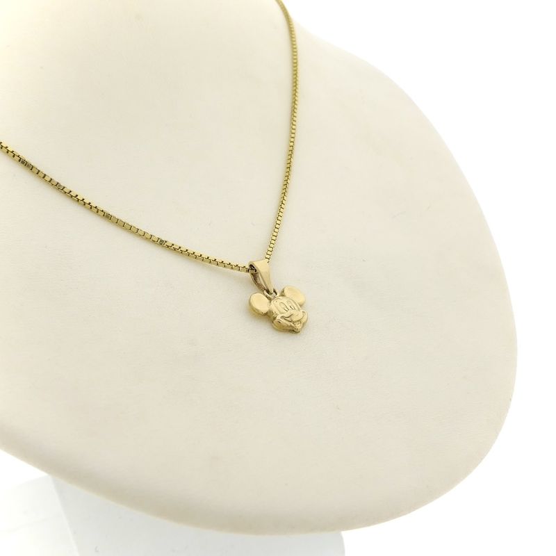 Image 5 of Gold Disney pendant; Mickey Mouse