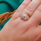 Image 4 of 8 carat ring with commemorative coin | John. F Kennedy