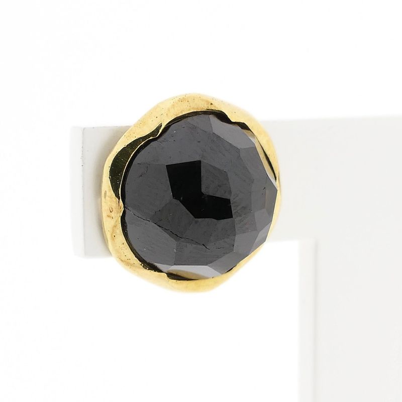 Image 4 of Gold Earrings with Garnet