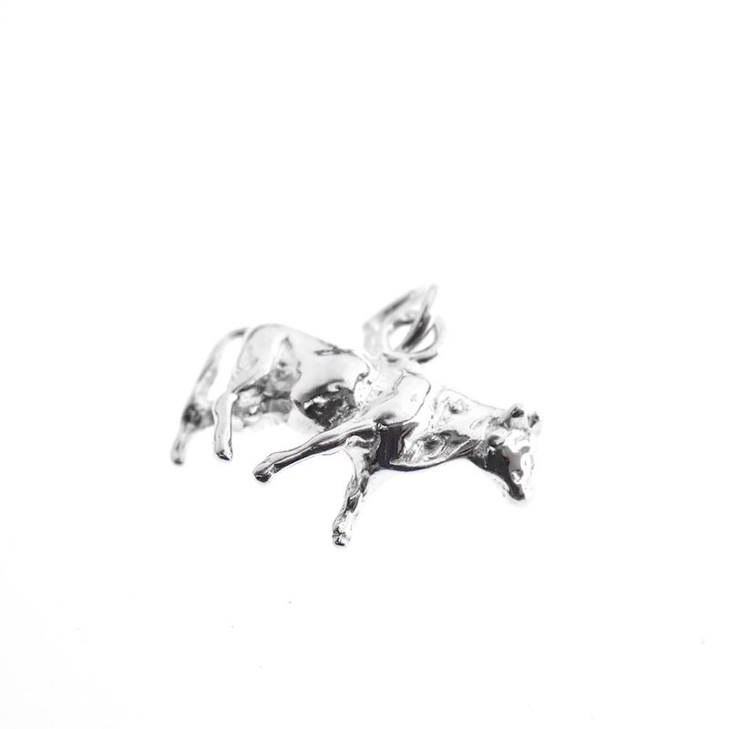 Image 2 of Silver charm; Taurus