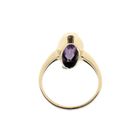 Image 7 of gold ring with amethyst | Vintage