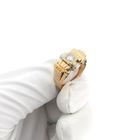 Image 8 of Vintage rose gold ring with diamond; 0.35 ct.