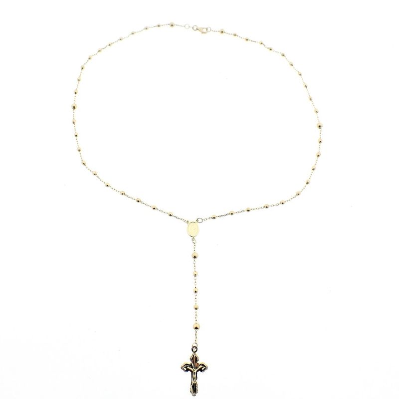 Image 9 of 18 carat gold rosary | 44.5 cm
