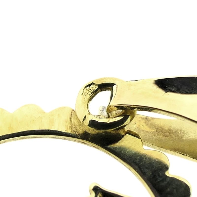 Image 8 of Gold zodiac sign pendant; Capricorn