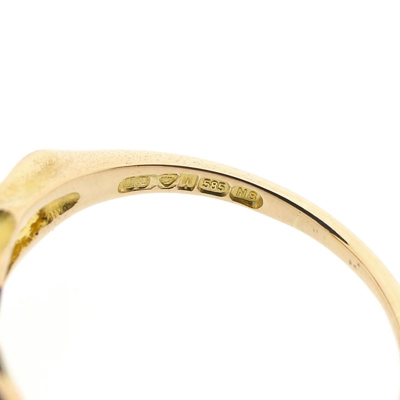 Image 8 of Lapponia gold Timanttikaivo-sormus ring with diamond; 0.02 ct.