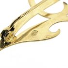 Image 6 of Gold letter brooch; letter A