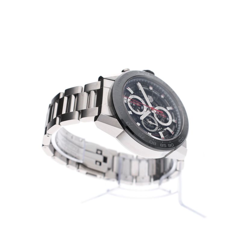 Image 14 of TAG Heuer Carrera 'Calibre 01' Chronograph CAR201U.BA0766; Automatic Men's Watch