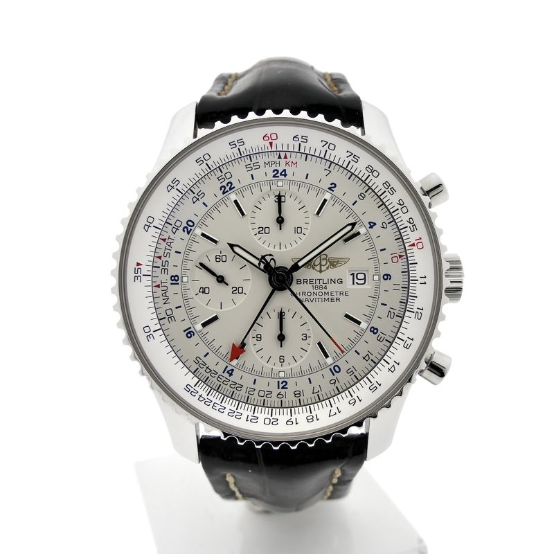 Image 1 of Breitling Navitimer World GMT A24322; Automatic men's watch