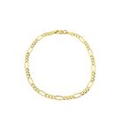 Image 3 of 9 carat Figaro link bracelet | 18.5 cm