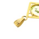 Image 7 of 22K Gold Pendant with Green Sapphire