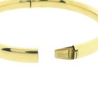 Image 5 of Gold smooth slave bracelet | Ø 61.5 mm