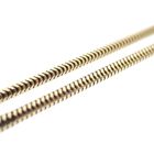 Image 4 of Gold snake link chain with diamond pendant; 0.17 ct. | 39 cm