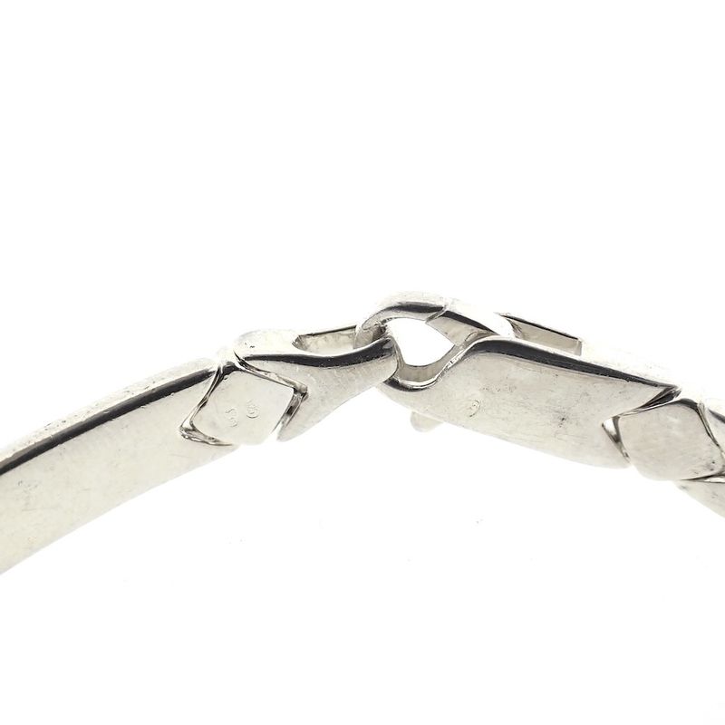Image 4 of Silver matte link bracelet | 20 cm