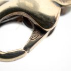 Image 12 of Gold necklace with a fixed pendant and diamonds | approx. 0.04 ct. | 45 cm