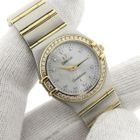 Image 8 of Omega Constellation Manhattan; Women's watch with mother-of-pearl dial and diamonds