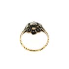 Image 5 of Gold Victorian ring with rose-cut diamonds
