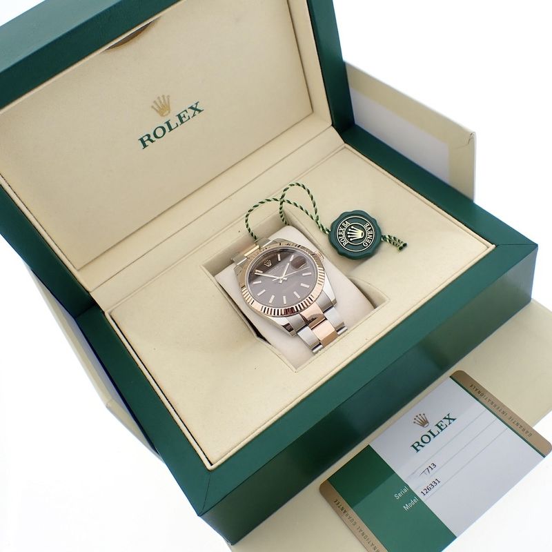 Image 2 of Rolex Datejust Everose 126331; Men's watch