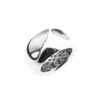 Image 1 of Wide silver domed ring