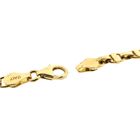 Image 5 of Bicolor Gold Marine/Fantasy Link Necklace with Zirconia