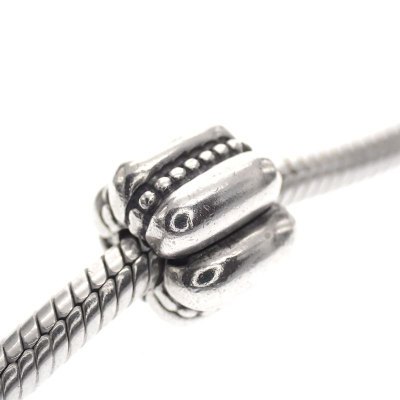 Image 2 of Pandora clip charm; Silver; Beads