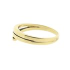 Image 8 of Gold subtle ring with zirconia