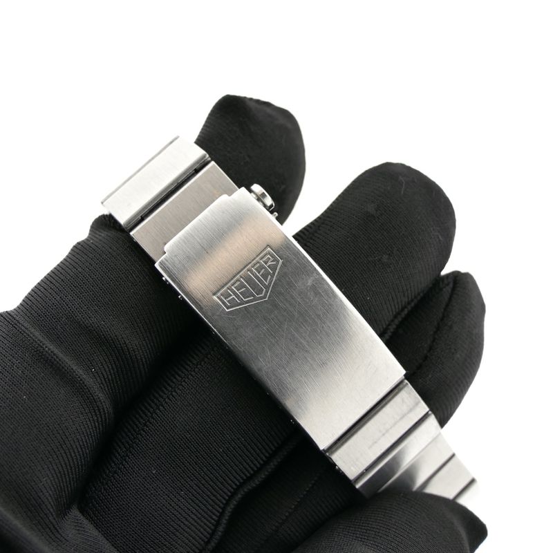 Image 9 of Heuer Manhattan Chronosplit GMT 104.403; Vintage heren horloge