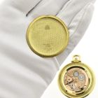 Image 8 of Omega vintage pocket watch 1181SC; 18k yellow gold, caliber 600 'Central Seconds'