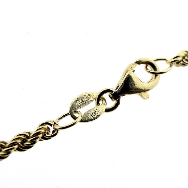 Image 4 of Gold twisted necklace | 42.5 cm