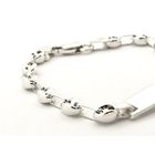 Image 3 of Silver Children's 'nameplate' bracelet | 14.5 cm