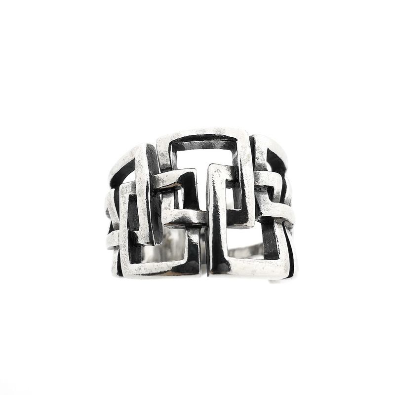 Image 3 of Silver wide ring