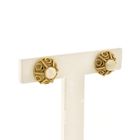 Image 3 of Gold stud earrings with pearl