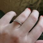 Image 6 of White gold ring with diamonds | 0.32 ct.