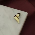 Image 2 of Vintage gold pendant with diamond | 0.04 ct.