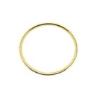 Image 3 of Gold smooth slave bracelet | Ø 61.5 mm