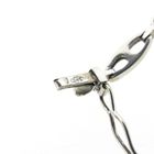 Image 7 of White gold fantasy link bracelet with diamonds; 0.24 ct.