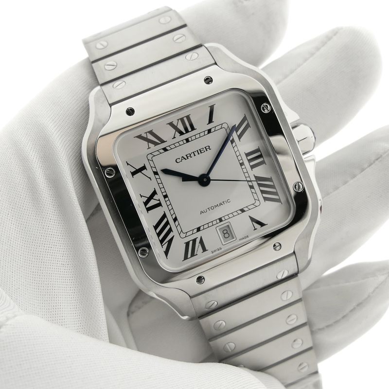 Image 7 of Cartier Santos 'Large' 4072; Automatic men's watch