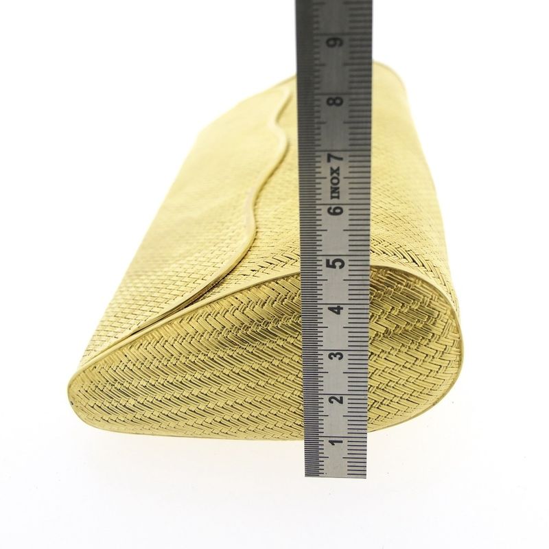 Image 11 of 18K Exclusive Gold Clutch/Purse | Vintage