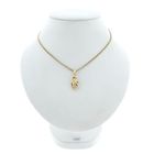 Image 3 of Golden fantasy pendant with diamonds; 0.015 ct.