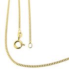 Image 1 of Gold gourmet link chain | 45.5 cm