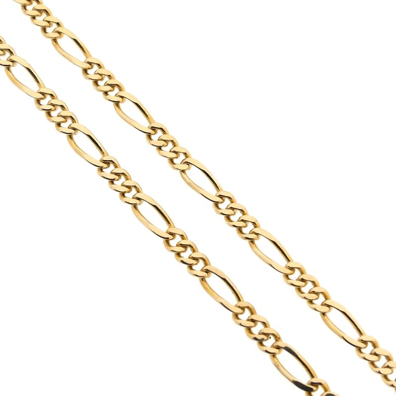 Image 4 of Golden Figaro link chain