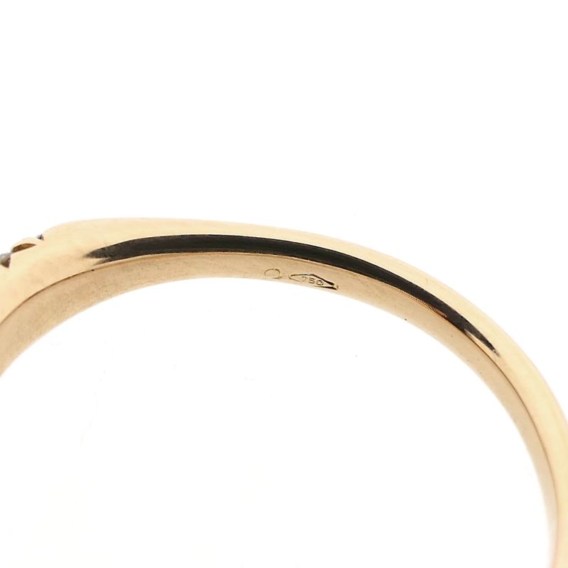Image 8 of Rose Gold Ring with Diamonds; Approx. 0.28 ct.