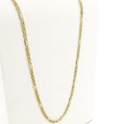 Image 3 of Two-tone gold fantasy link necklace; Men's | 64.5 cm