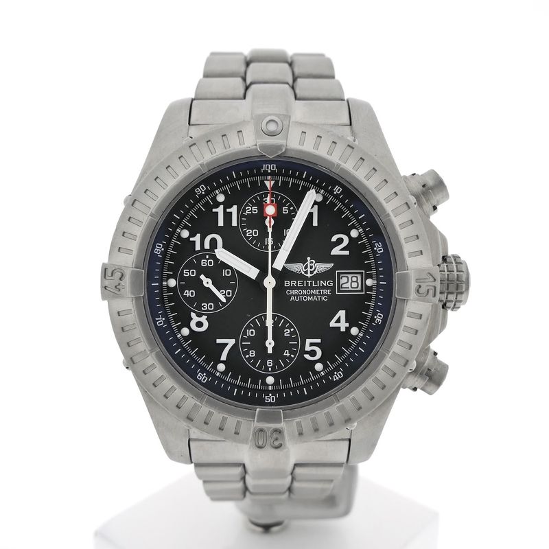 Image 1 of Breitling Chrono Avenger Titanium E13360; Chronograph men's watch
