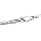 Image 5 of White gold fantasy link bracelet | 21 cm